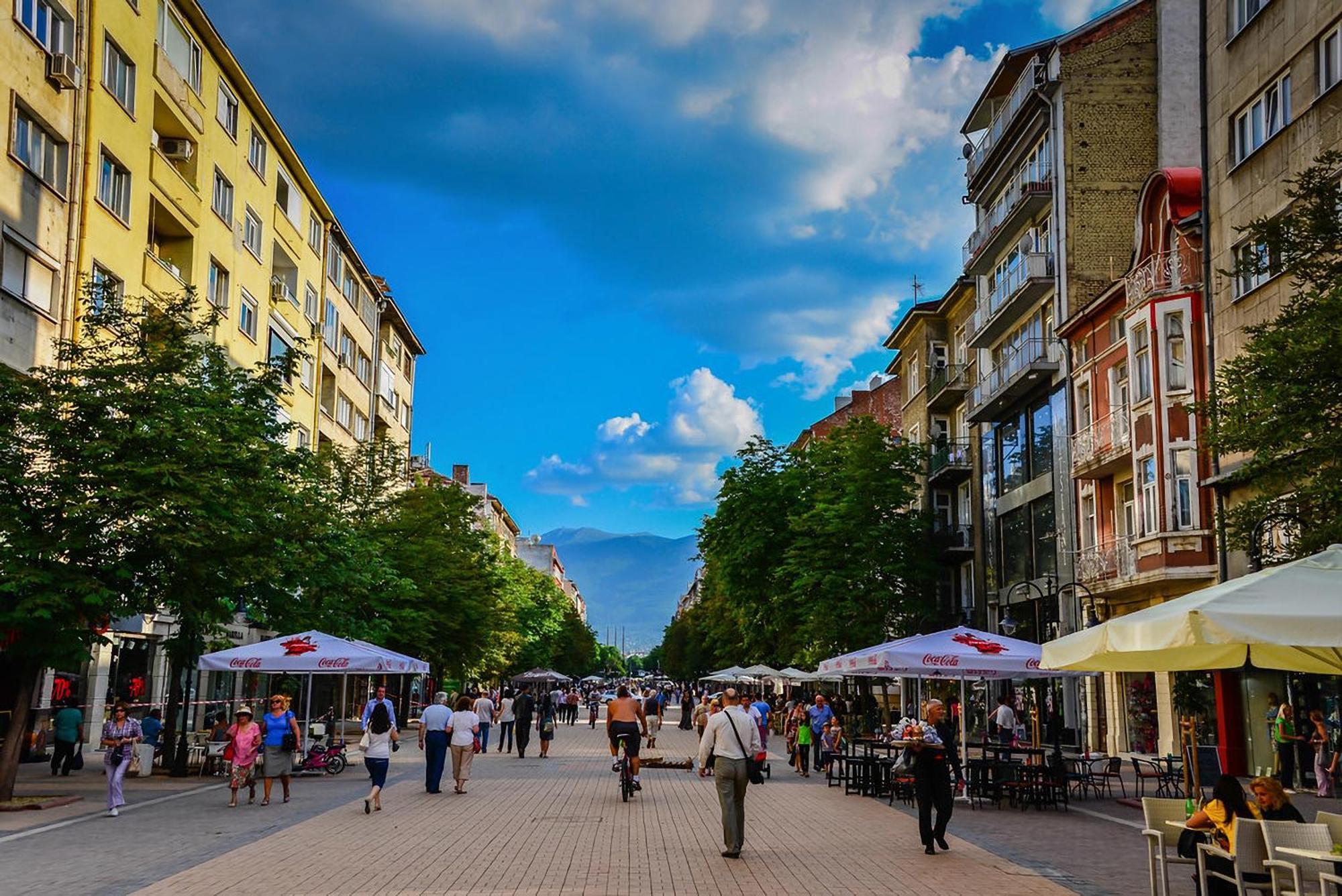Ferienwohnung 5 Seconds Away From The Main Street, Free Secured Parking Sofia Exterior foto